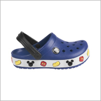 sandália crocs lights mickey infantil