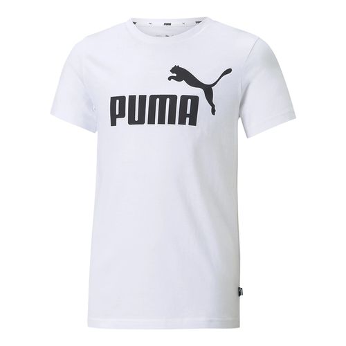 Camiseta-Puma-Ess-Infantil-Branco