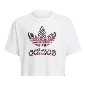 Camiseta-Cropped-adidas-Originals-Infantil-Branca