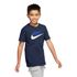 Camiseta-Nike-Futura-IC-Infantil-Azul
