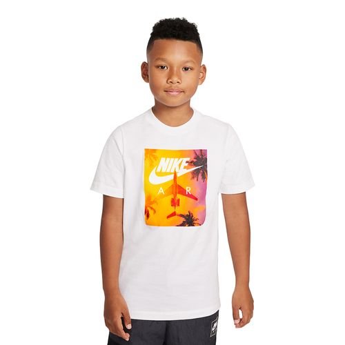 Camiseta-Nike-Sportswear-Infantil-Branca
