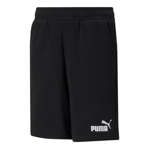Shorts-Puma-Essentials-Sweat-Infantil-Preto