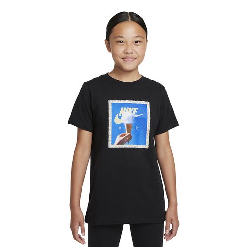Camiseta-Nike-Asbury-Infantil-Preta