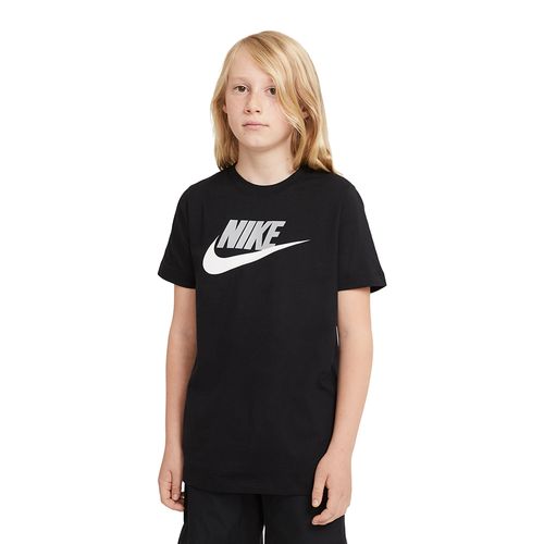 Camiseta-Nike-Futura-Icon-Infantil-Preto