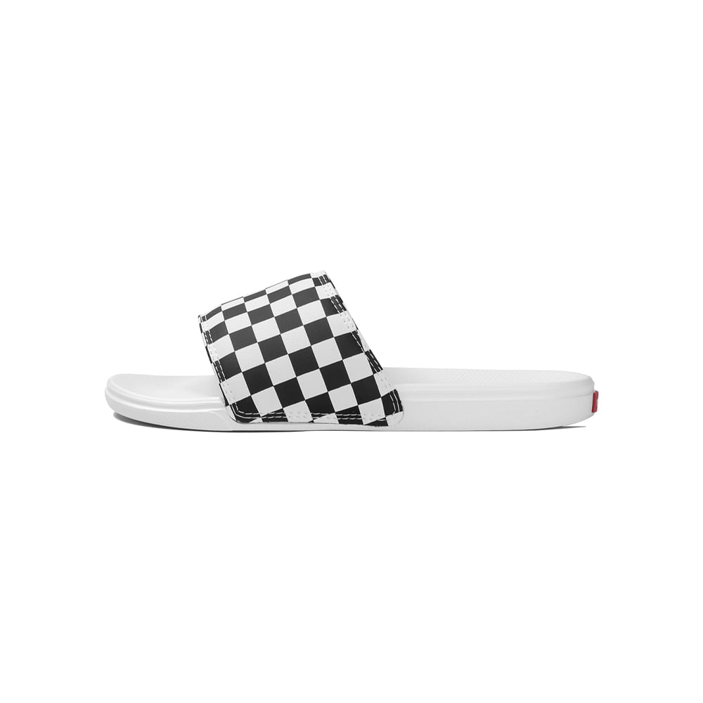 chinelo cayucas slide checkerboard