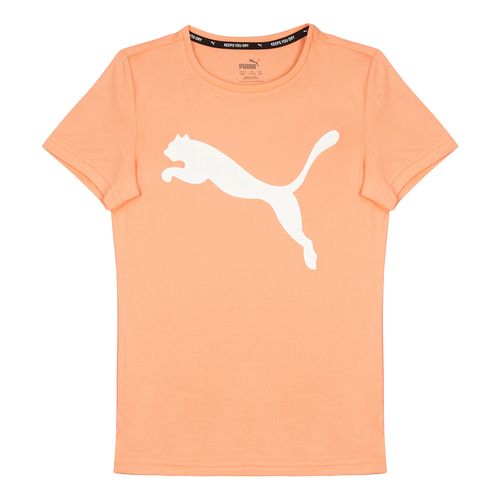 Camiseta-Puma-Active-Infantil-Laranja