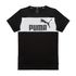 Camiseta-Puma-Essentials-Color-Block-Infantil-Preto-1
