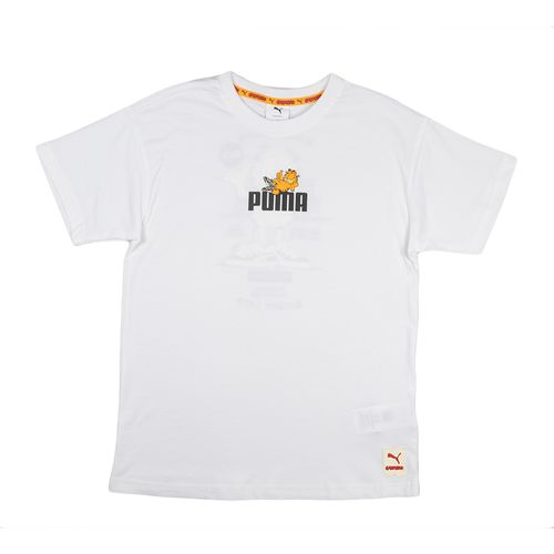 Camiseta-Puma-x-Garfield-Graphic-Infantil-Branca-1