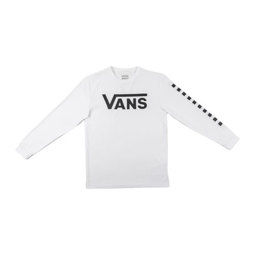 Camiseta-Vans-Classic-Checker-Infantil-Branca-1