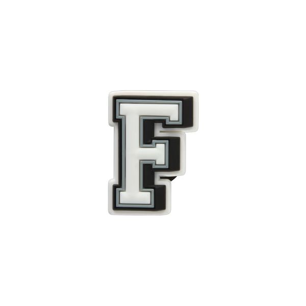 Jibbitz Crocs Letter F Infantil - ÚNICO